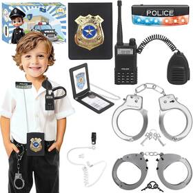 Fs0002 Brand Ivenrxiu Police Toys Pretend Play For Dress Up Role Set With