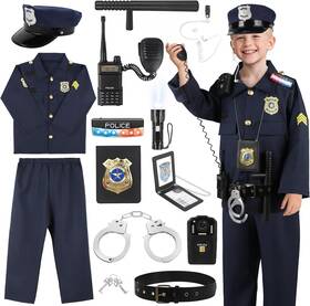 Hsy-013 Brand Ivenrxiu Police Costume For Kids Cop Pretend Play Toys With Accessories Dress Hsy-013 Brand Ivenrxiu Police Costume For Kids Cop Pretend Play Toys With Accessories Dress