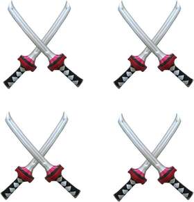 Hftz-020 Brand Meckerni 8 Packs Inflatable Sword Classic Styles Toy Costume