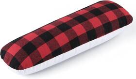 Mlg-us-20230404 Brand Moligou Seam Roll Sleeve Pressing Tailors Ironing Black And Red Plaid