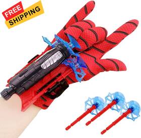 Brand Syryia S-zzx-1 Spider Web Shooter With Gloves Wrist Launcher Costume Toy Superheroes