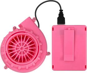 9785 Brand Wittocs Pink Costume Fan Mini Blower For Dinosaur Halloween Inflatable