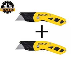 Branded 711181052183 Compact Fixed Blade Folding Utility Knife 2-pk Free Shipping