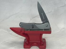 322560 Browning Medium Mountain Frame Lock Knife Model 3 Inch Blade 3.5 Closed