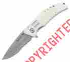 Bt010045-sl Bt010045 Bullet Spring Assisted Folding Knife Stainless Steel Blade Silver