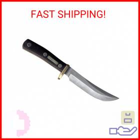 165ot Bti Tools Old Timer Woodsman 9.3in High Carbon Stainless Steel Fixed Blade Knife Wit