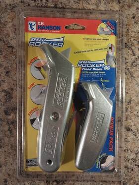 03018 C.h. Hanson - Speed Rocker 3 Tools In 1 Utility Knife Bonus Pack 03018 C.h. Hanson - Speed Rocker 3 Tools In 1 Utility Knife Bonus Pack
