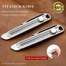 C-s977741690 Edc Pocket Titanium Portable Utility Knife Cutting Paper Outdoor Travel