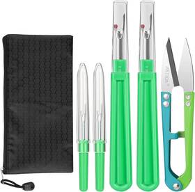 Camptek Cmt0478m Seam Ripper And Stitch Tool Kit 2 Small Thread Cutter 1 Green