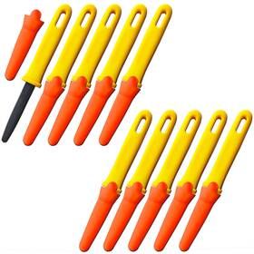 Canary 962069097574 Corrugated Cardboard Cutter With Sheath 7.5 Inch Non-stick Coating Blade Safet Canary 962069097574 Corrugated Cardboard Cutter With Sheath 7.5 Inch Non-stick Coating Blade Safet