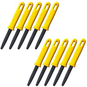 Dc-190f-us10 Canary Corrugated Cardboard Cutter 7.5 Inch Non-stick Coating Blade Safety Box