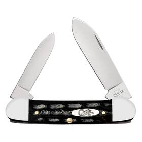 Case 65029 Xx Wr Pocket Knife Jigged Buffalo Horn Canoe Item Length Closed