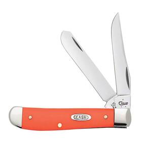 Ca80505 Case Wr Xx Pocket Knife Orange Synthetic Mini Trapper Item #80505 - 4207 Ss