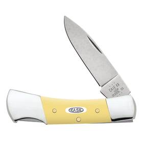 Ca81089 Case Xx Wr Pocket Knife Lockback Yellow Synthetic Item #81089 31225l Ss 3 5