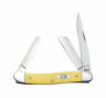 3318 Case035 Case Cv Yellow Medium Stockman Knife 021205000350