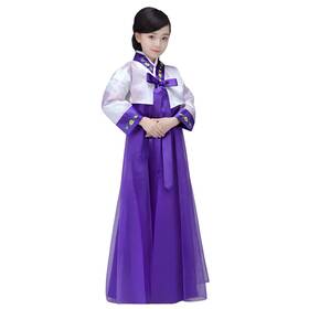10-12years Cbtrfashion 711877337587 Korean Girls Kids Children Hanbok 150cm Purple