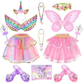 Chillife Fwb2024-001 Princess Dress Up Fairy And Childrens Size For 3-6 Year Olds Multicolored