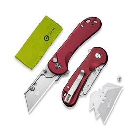Civivi C23039b-5-fba Folding Utility Knife Box Cutter Elementum Pocket E... Fast Ship