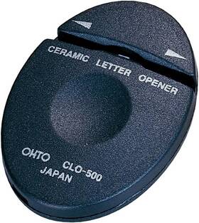 Clo-500  Auto Letter Opener Ceramic Black