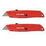 Cmht10382 Craftsman Retractable Utility Knife On Tool Blade Storage With Blades