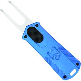 Cobratec Knives 761862380494 Superintendent Otf Divot Repair Tool Blue With Ball Marker Ctgsiotfdrtblu