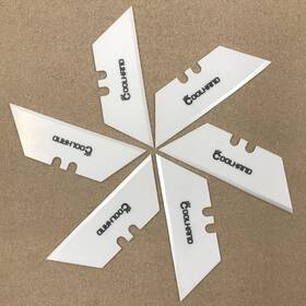 Cool Hand 814677027839 Zirconia Ceramic Utility Blade Replacement Blades Box Cutter 6 Pcs