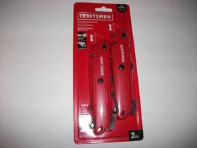 Craftsman Cmht10378 2 Pack Retractable Utility Knife Includes 6 Blades New