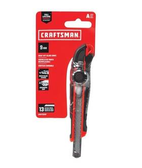 Cmht10387a Craftsman 6 Packs 9 Mm Snap Off Blade Knife Utility Free Shippi