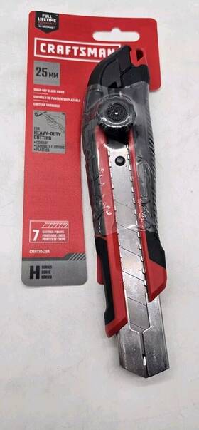 Cmht10416a Craftsman Knife 25 Mm Snap Off Heavy Duty