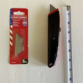 Cmht11937 Craftsman Utility Knife Box And Cutter Blades Cmht11937 Craftsman Utility Knife Box And Cutter Blades