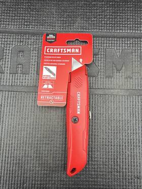 Cmmt10381 Craftsman Cmmt10927 Sears Nos Retractable Utility Knife Box Cutter Red