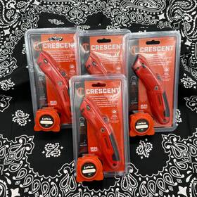 Ctkrtcl610 Crescent Retractable Utility Knife And 10ft Tape Measure - New In Package