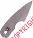 Crk01 Calvin Richardson Knives Tick Bite Neck Knife Gray Finish 4 Overall 871373235166
