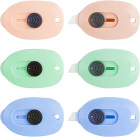 Cse Corp 726084812291 Mini Ceramic Box Cutter 6pcs Package And Opener Retractable Safety Cutters