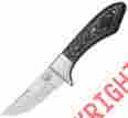 Ct836 Colt Skinner Black Pakkawood Fixed Blade Knife Full Tang Stainless 871373208368