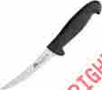 Dci41413 Due Cigni Coltellerie Curved Boning Knife 5.25 Blade Black Nylon Handle