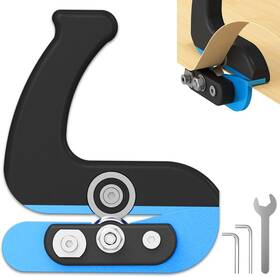 Ddayuanwei 737879711644 Edge Banding Trimmer With Dual Offset Bearings And Sharp Blades Professional