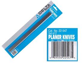 22-547 Delta 12ftft L High Speed Steel Planer Knives Double-edged 2-pk/package 22-547 Delta 12ftft L High Speed Steel Planer Knives Double-edged 2-pk/package