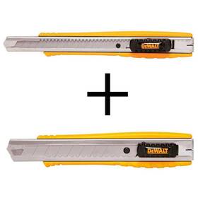 Dwht10037w10038 Dewalt 9 Mm Metal Body Snap Blade Knife And 18