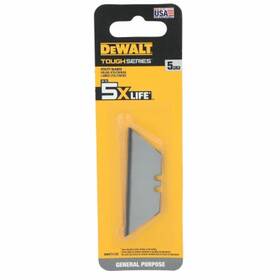 Dwht11132 Dewalt Toughseries Utility Knife Blades Carbide 5-pk. -