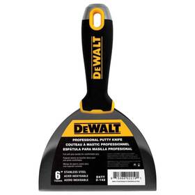 Dewalt Dxtt-7-142 6 Inch Stainless Steel Putty Knifew/soft Grip Handle