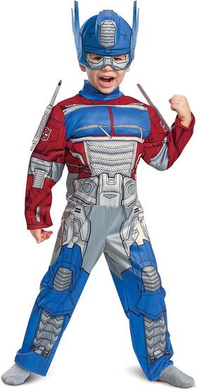104899m Disguise Toddlers Muscle Transformer Costumes For Boys Padded Medium 3t-4t
