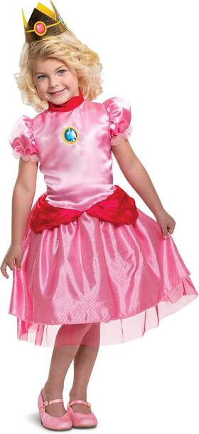 10694s Disguise Princess Peach Costume Dress Small 2t