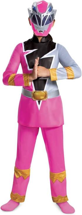 115909l Disguise Pink Power Ranger Costume For Girls Official Dino Fury Small 4-6x 115909l Disguise Pink Power Ranger Costume For Girls Official Dino Fury Small 4-6x