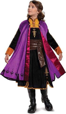 22927k Disguise Disney Anna Frozen 2 Prestige Girlsft Halloween Costume Medium 7-8