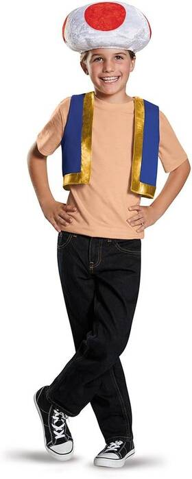 85229ch Disguise Toad Child Costume Kit