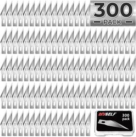 Diyself 445008157180 300 Pcs Exacto Knife Blades 11 High Carbon Steel Craft K Diyself 445008157180 300 Pcs Exacto Knife Blades 11 High Carbon Steel Craft K