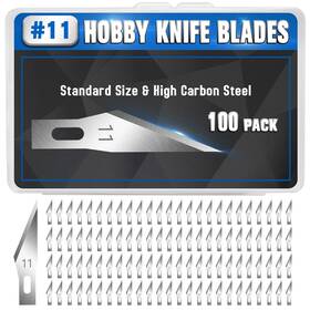Daopian4 Diyself 100 Pcs Exacto Knife Blades Sk5 Carbon Steel 11 Refill Daopian4 Diyself 100 Pcs Exacto Knife Blades Sk5 Carbon Steel 11 Refill