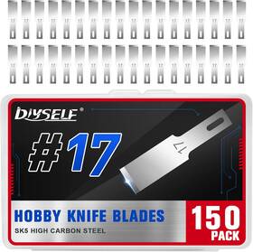 Kddp6291 Diyself 150-piece Hobby Craft Knife Blades #17 Exacto Kddp6291 Diyself 150-piece Hobby Craft Knife Blades #17 Exacto