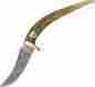 Dm1028 Damascus Stag Tip Skinner Knife 8.25 Overall 3.125 Blade 801608010282